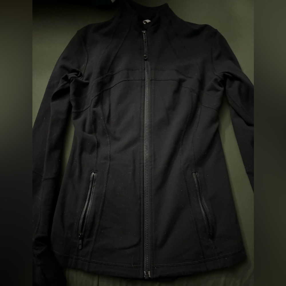 Black define jacket lululemon